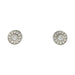 Puces Tiffany & Co. earrings, “Mini Circlet”, platinum and diamonds. 58 Facettes 31870