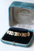 Bracelet Art Deco bracelet three golds 58 Facettes