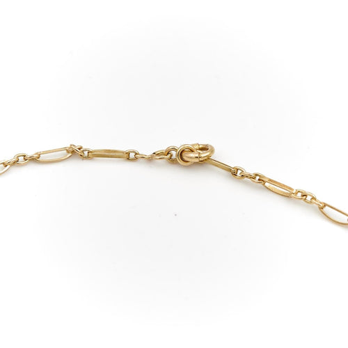 Collier Collier Or jaune Saphir 58 Facettes 1650250CN