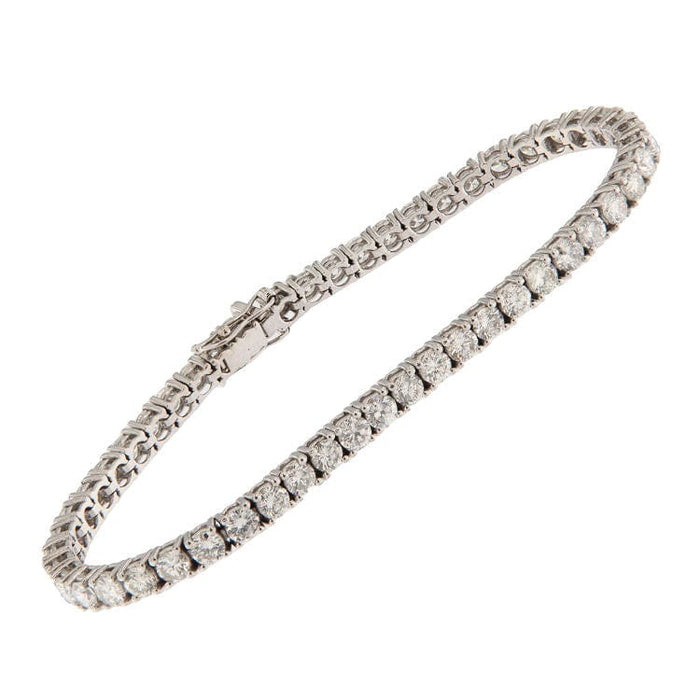 Bracelet Bracelet tennis Or blanc Diamants 58 Facettes G3476