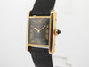 Vintage CARTIER tank pm 27 mm mechanical watch in 18k yellow gold 58 Facettes 253144
