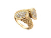 Ring 49 BOUCHERON ring you and me serpent boheme 49 in 18k yellow gold and diamonds 58 Facettes 253430