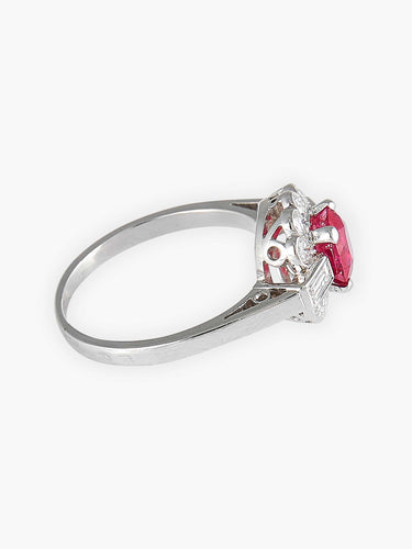 Bague 52 Bague Rubis et Diamants 58 Facettes