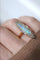 Bague Bague Marquise opale entourage diamants 58 Facettes