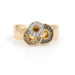 Ring 53 Ring Yellow gold Diamond 58 Facettes 1913083CN