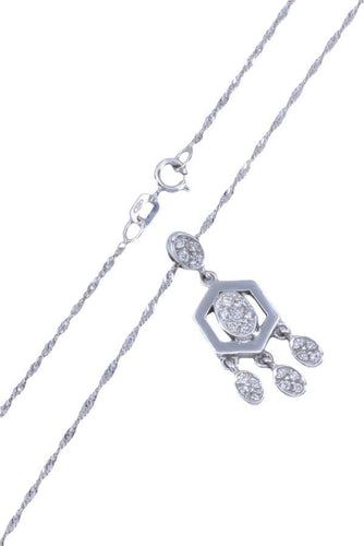 Collier Collier pendant diamant 58 Facettes 063641