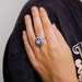 Ring 53 Empire Sapphire Diamond Ring 58 Facettes 2.118