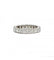 Bague Alliance en or blanc sertie de diamants 58 Facettes 220357R