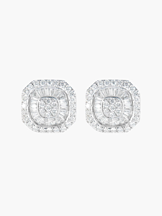 Boucles d'oreilles Boucles d'oreilles Diamants 58 Facettes