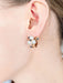 Earrings Sapphire Pearl Clip Earrings 58 Facettes