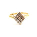 Bague 53 Bague losange diamants 58 Facettes 959