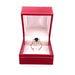 Bague 50 Bague fleur Saphir Diamants 58 Facettes