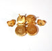 Gold earrings 22 carat Greek gold earrings 58 Facettes 546