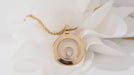 Chopard necklace - Happy spirit necklace in yellow gold, diamond 58 Facettes 31980