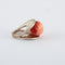 Bague 47.5 Bague Corail Argent 58 Facettes