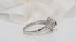 Bague Bague rubis ovale certifié et diamants 58 Facettes 31244
