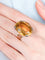 Bague 50.5 Bague Citrine 58 Facettes