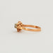Ring 51 Solitaire diamond ring in pink gold 58 Facettes