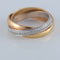 Bague 53 Bague CARTIER Trinity 58 Facettes