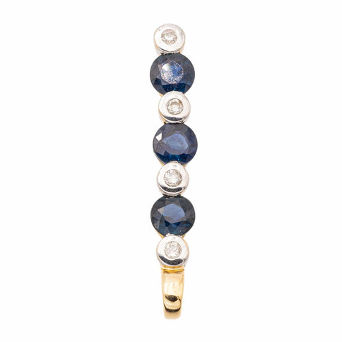 Pendentif Pendentif Or jaune Saphir 58 Facettes 2238745CN