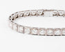 Bracelet Bracelet rivière en diamant et platine 58 Facettes