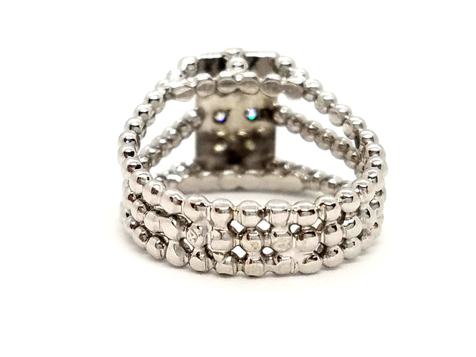 Bague 50 Bague Or blanc Diamant 58 Facettes 790201CD