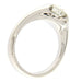 Ring 53.5 1ct diamond solitaire ring 58 Facettes G3460