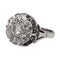 Bague 47 Bague Marguerite Or blanc Diamant 58 Facettes 2783564CN