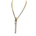 Collier Collier ZIP en or jaune et diamants. 58 Facettes 32259