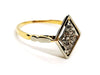 Bague 52 Bague Art Déco Or jaune Diamant 58 Facettes 1241503CN