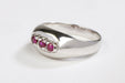 Ring 57 Ring White gold Ruby 58 Facettes 05707CD