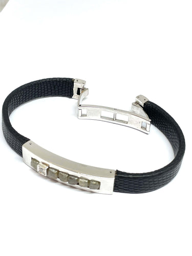 Bracelet Bracelet signé Patrice Fabre or blanc, diamants 58 Facettes