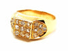 Ring 51 Ring Yellow gold Diamond 58 Facettes 1599612CN