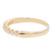 Ring 51 Alliance Ring Yellow Gold Diamond 58 Facettes 2277614CN