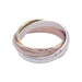 56 Cartier ring - Trinity ring, three golds. 58 Facettes 32524