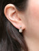 Dormeuses 2 Gold Diamond Earrings 58 Facettes J273