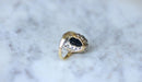 Ring 58.5 Daisy ring 2 Golds Sapphire Diamonds 58 Facettes