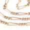 Collier Collier en or rose 58 Facettes 0