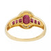 Bague 57 Bague Or jaune Rubis 58 Facettes 2682322CD