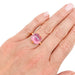Ring 50 Pomellato “Veleno” ring in pink gold and amethyst. 58 Facettes 31401