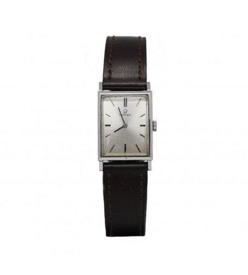 Watch Wrist circumference: 17 to 20 cm / White/Grey / Steel OMEGA Watch 60s 58 Facettes 200087R