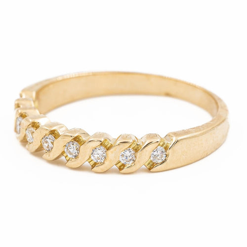 Bague 54 Bague Or jaune Diamant 58 Facettes 2218361CN