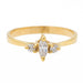 Bague 55 Bague Or jaune Diamant 58 Facettes 578375CD