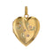 Pendentif Médaillon ancien coeur perles fines or jaune et or vert 58 Facettes 21-783