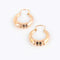 Boucles d'oreilles Boucles d'oreilles créoles Or rose 58 Facettes