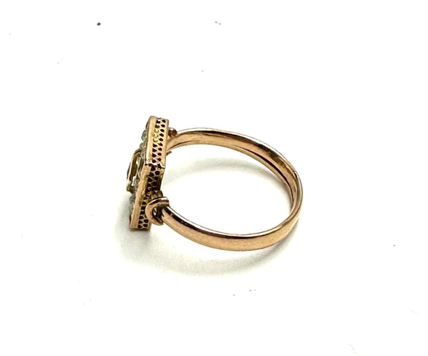 Bague 53 Bague Empire austro-hongrois 58 Facettes