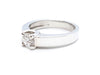 Bague 53 Bague Solitaire Or blanc Diamant 58 Facettes 578709RV