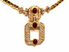 Necklace Necklace English mesh Yellow gold Ruby 58 Facettes 1692650CN