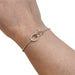Bracelet Cartier flexible bracelet, “Love”, white gold. 58 Facettes 32748