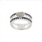 Bague 53 Bague saphirs diamants 58 Facettes 30559